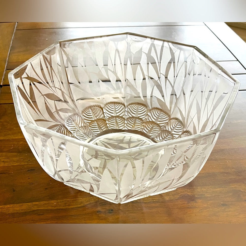 Vintage Glass Bowl